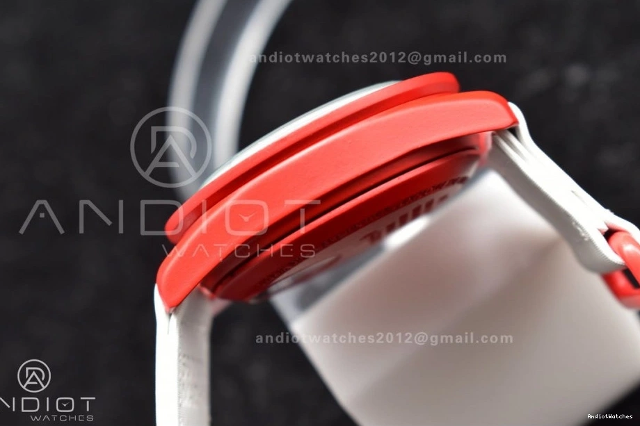 Moonwatch Strap x on UrbanChic Mission 1177 to Swatch Quartz Nylon Mars Bioceramic Omega 0212